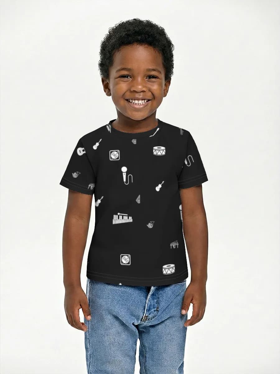 Camiseta de algodón para niños