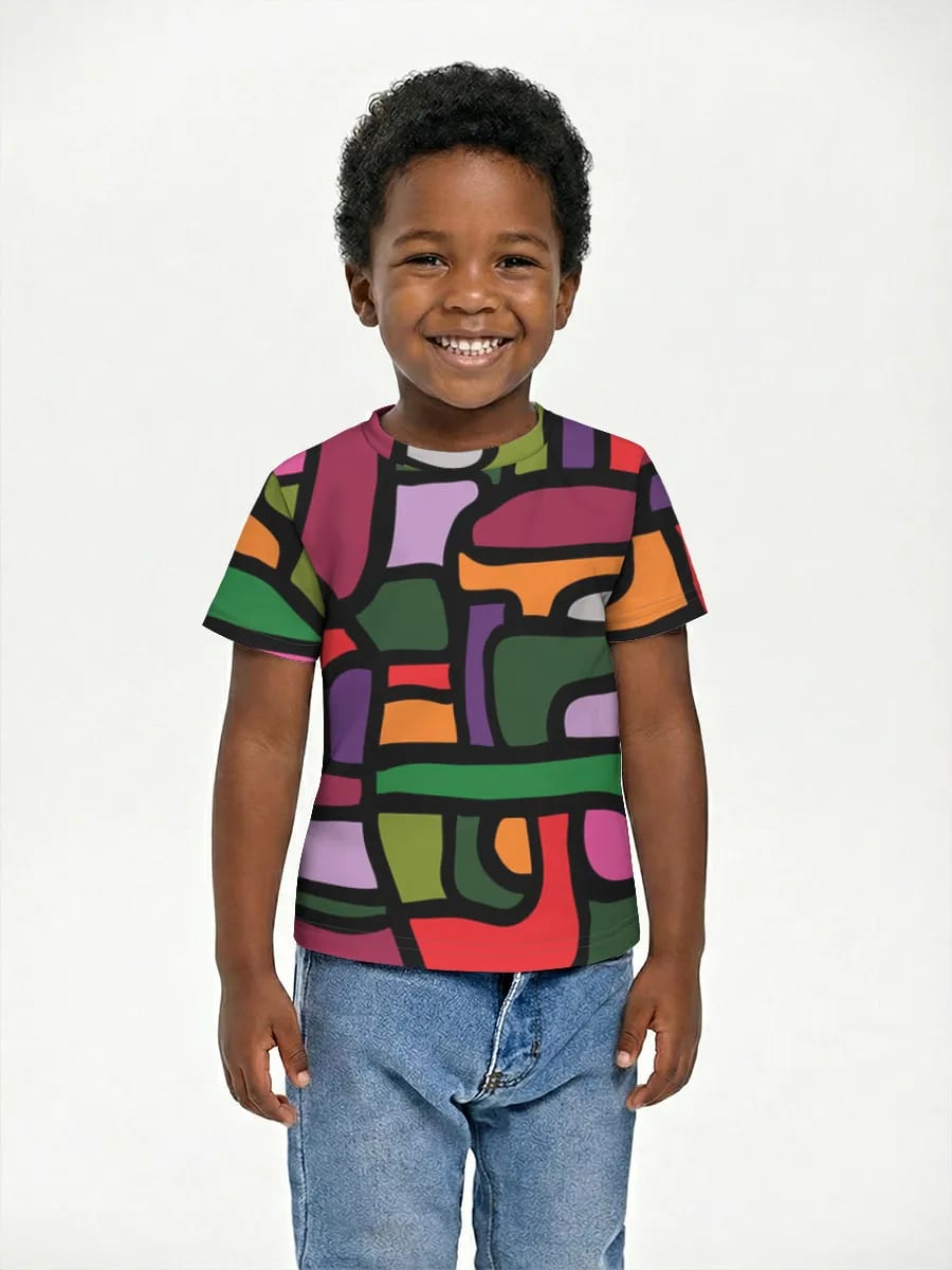 Blocs de Couleurs Abstraits Audacieux