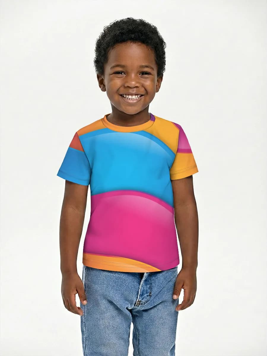 Children's cotton T-shirt (for boys. Copy)