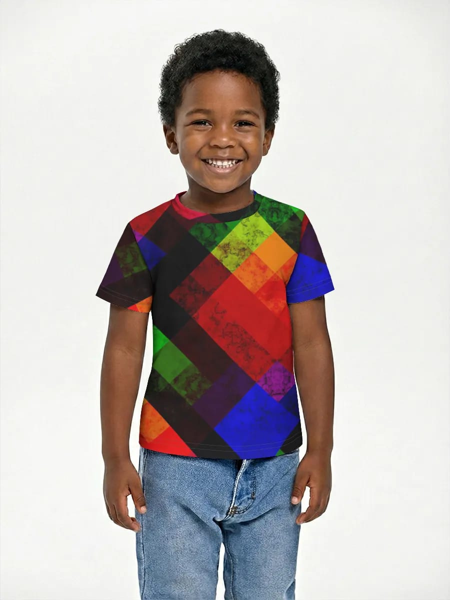 Bunte Argyle Quadrate