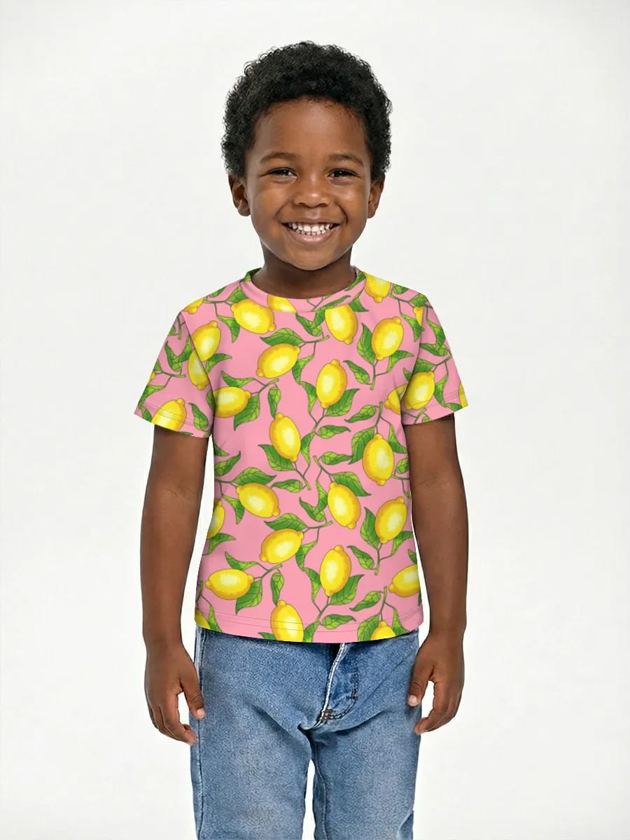 Pushti limon sitrus print
