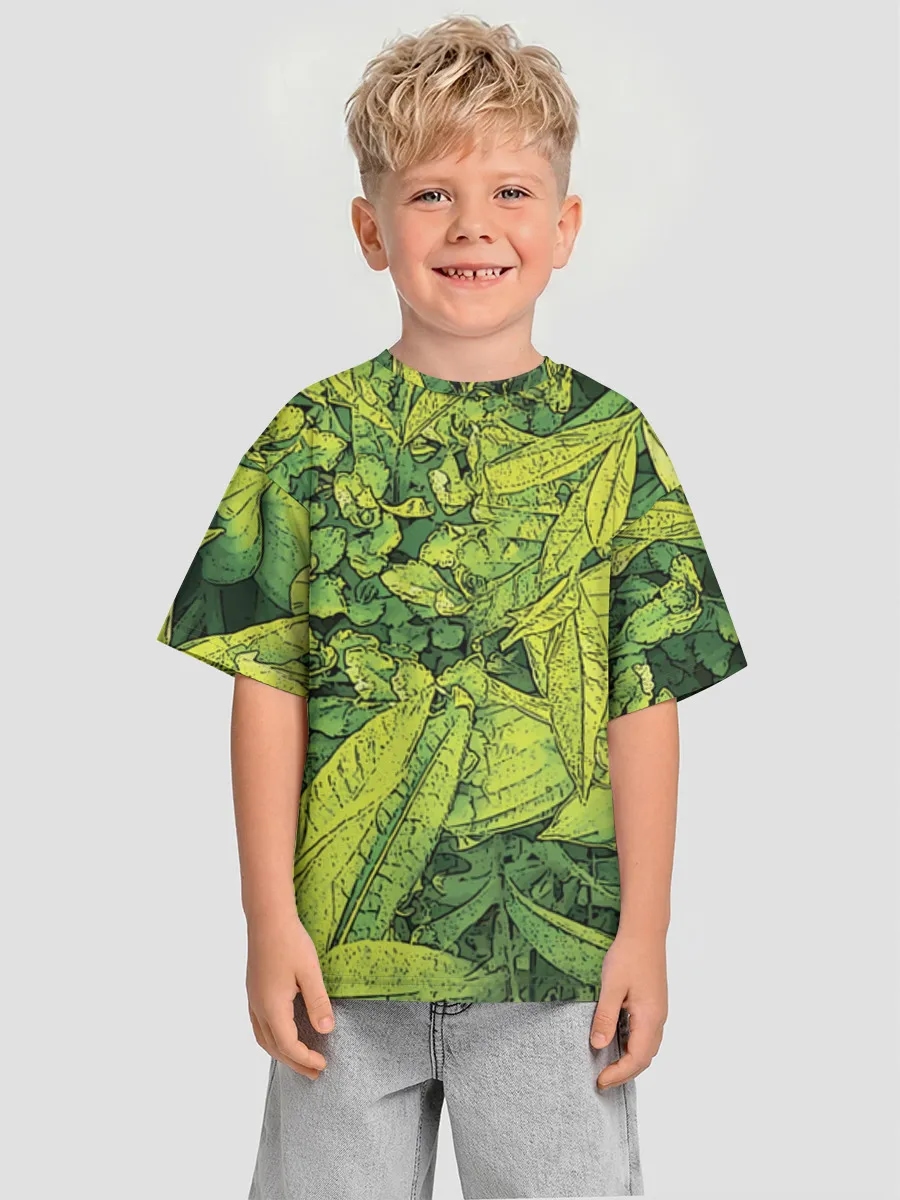 Green Botanical Leaves