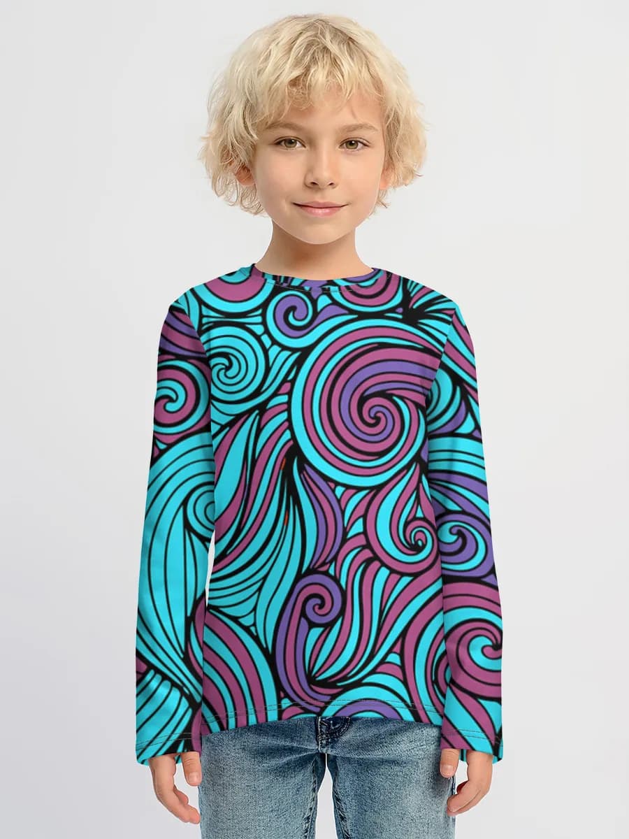 T-shirt Coton Manches Longues Enfant