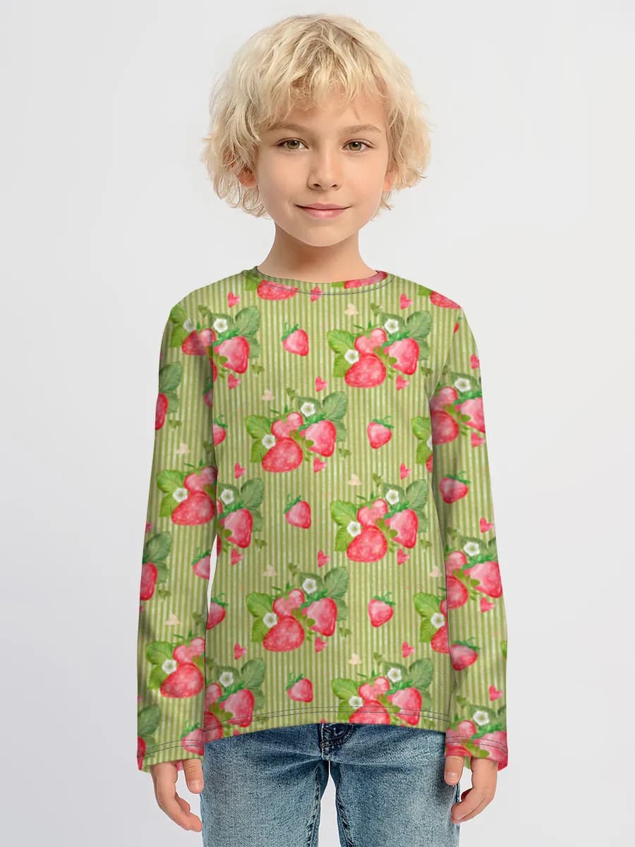 T-shirt Coton Manches Longues Enfant