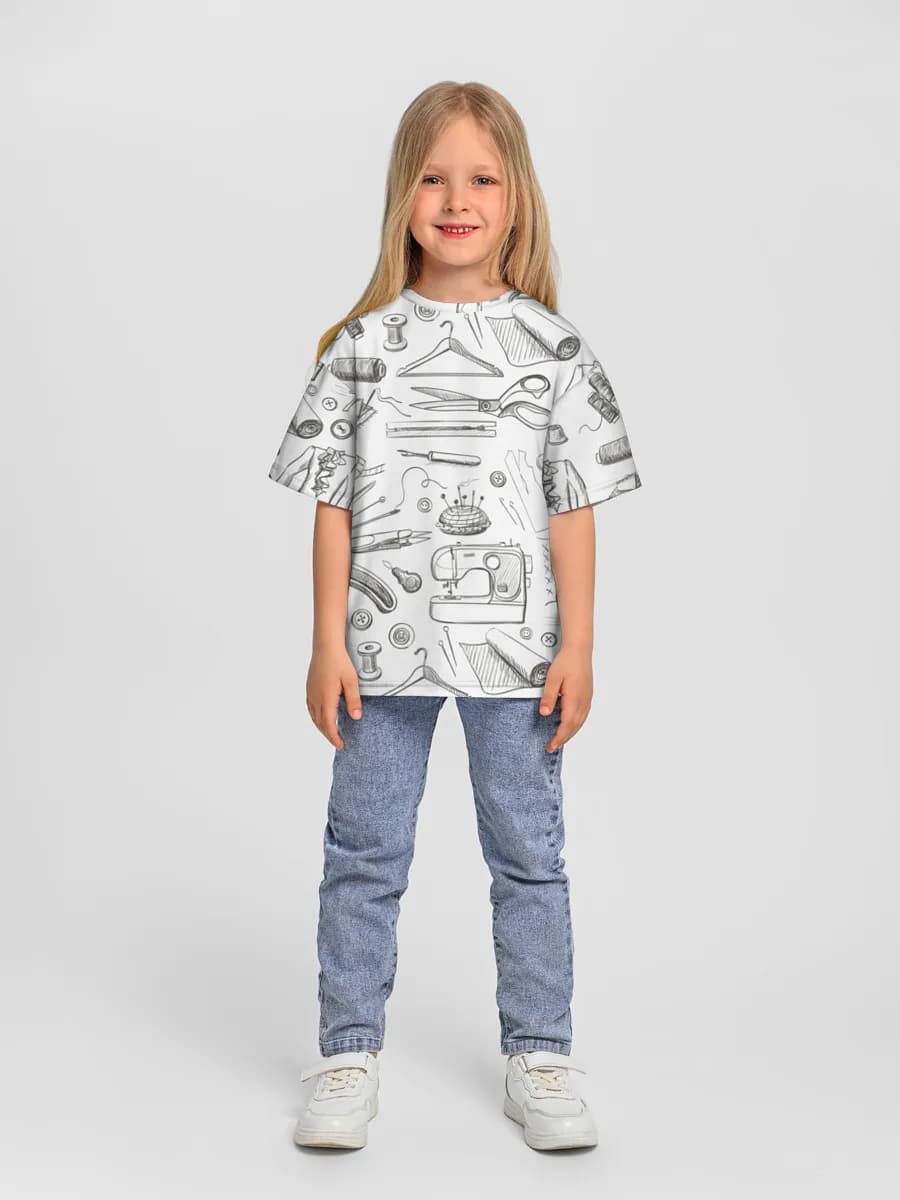 Children's T-shirt. Oversized