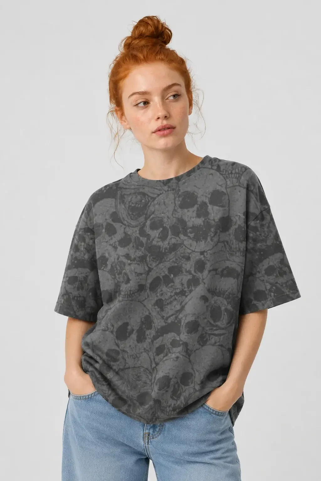 Sugar Skulls Fiesta all-over print tee